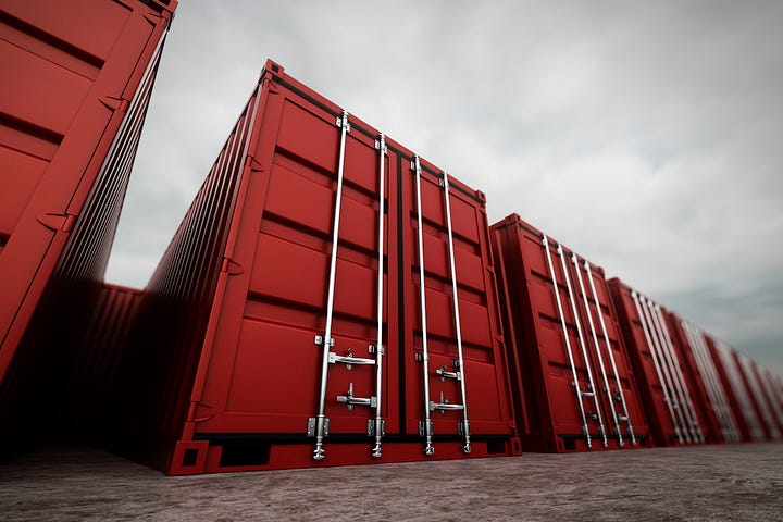 Types of containers